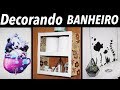 DIY: DECORAÇÃO PARA BANHEIRO PEQUENO - EDUARDO WIZARD