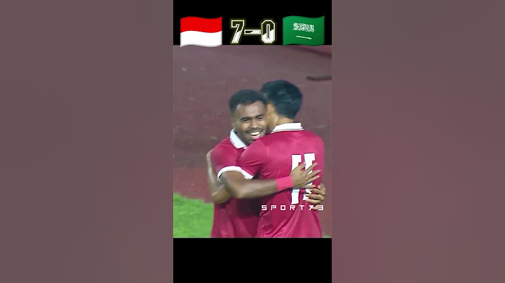 Indonesia VS Arab Saudi🔥 Imajinary Qualifier WC 2026 #shorts#football#indonesia