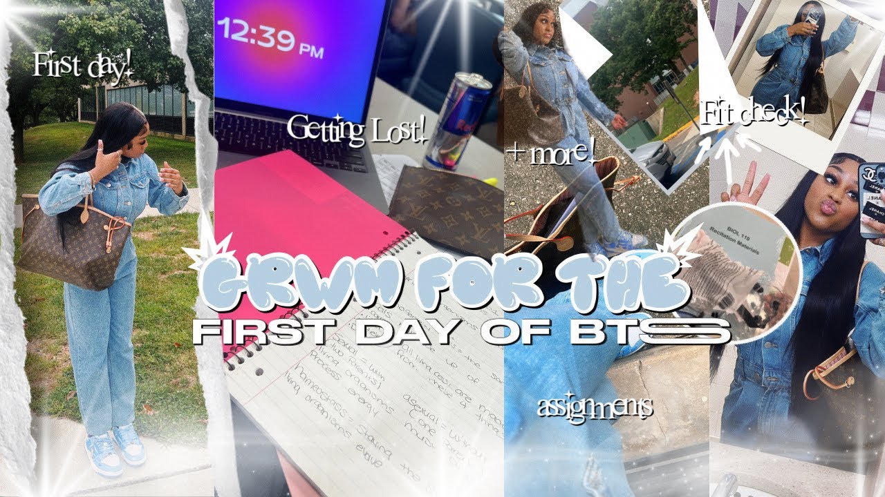 GRWM: FIRST DAY OF COLLEGE *FRESHMAN YEAR EDITION*| im honestly ready to drop out already LMFAOO