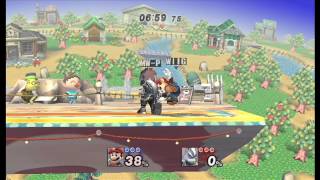 PM SR Professor Flash (Wolf) vs Lord Fawful (Mario)
