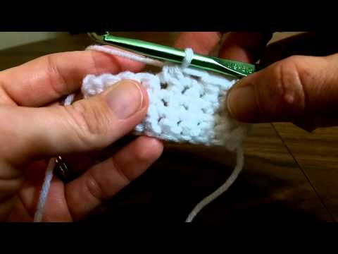 Crochet Tutorial on decreasing sc, hdc & dc