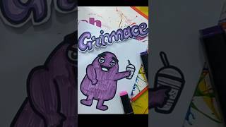Grimace Shake Drawing