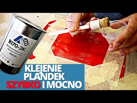 Klej do plandek PVC - B170 video