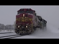 Snowstorm Railfanning 2/10/19 w/ SD75I, Warbonnet, AC44 Rebuild, and Lehigh Valley Heritage Unit!