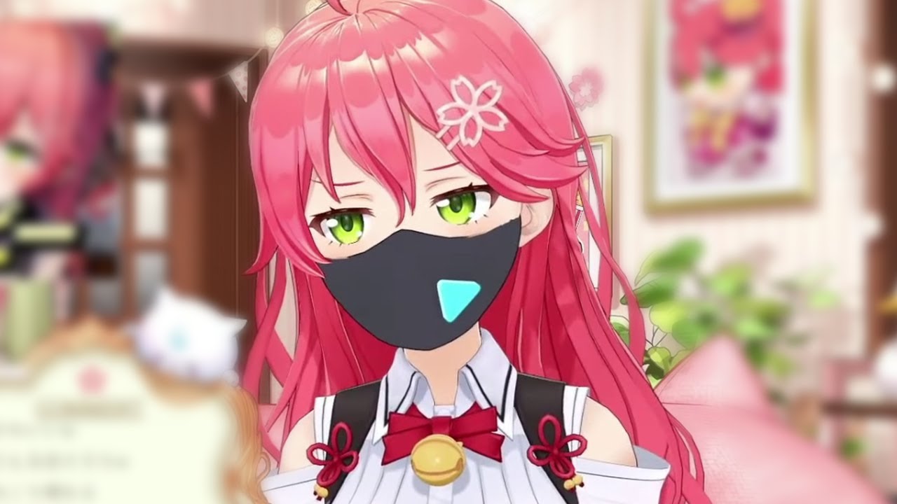 Mikochi on Mask【Hololive/Eng Sub】 - YouTube