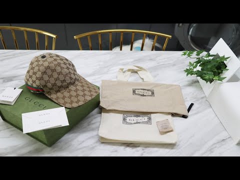 해외 직배송한 상품 GUCCI <strong>야구모자</strong> 언박싱 ,11월19일날 주문한 상품이 관세미납으로 12월13일 오늘 배송이 왔네요.그래도 받으니 반갑네요~