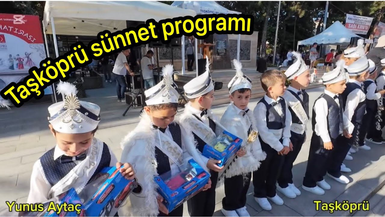 Taşköprü Kültür ve Sarımsak Festivali’nde Toplu Sünnet Töreni renkli görüntülere sahne oldu 