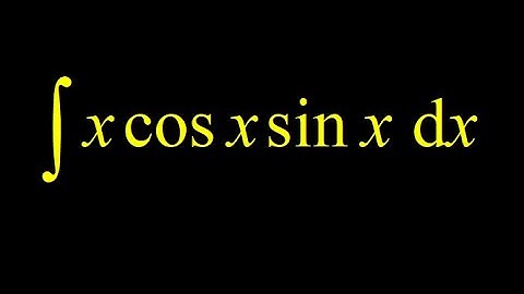 Integral xcosxsinx, different answers to trig integral.  Integration by parts with trig functions.