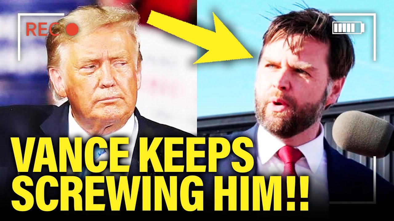 Trump THROWN UNDER BUS Again by Vance ADMISSION