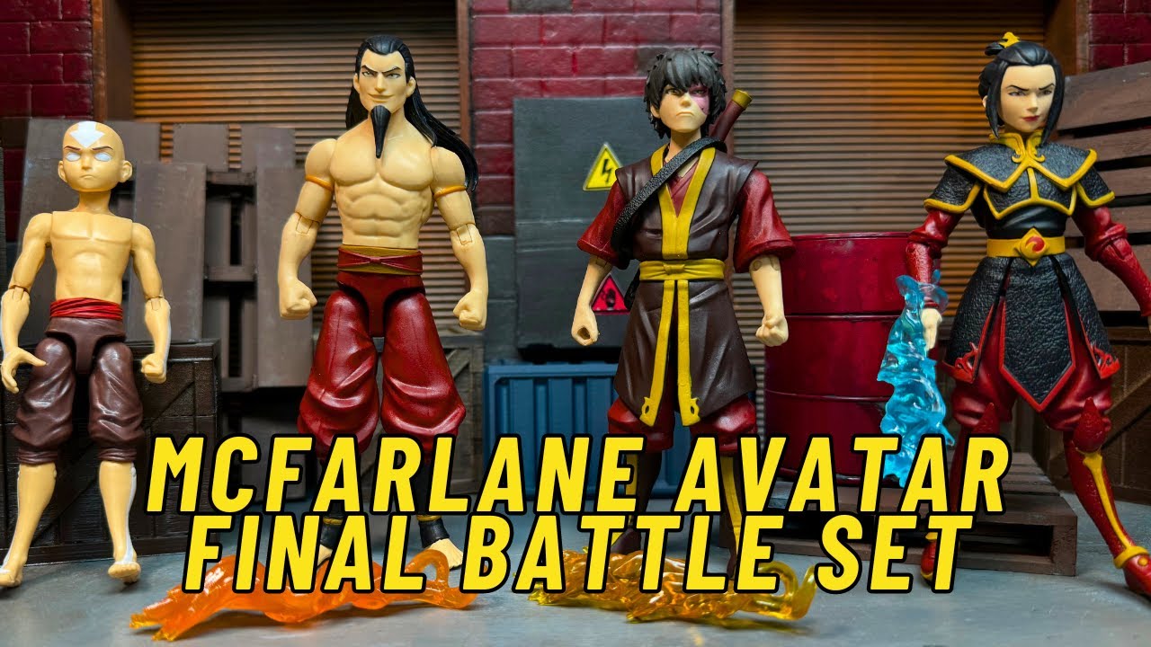 Avatar the Last Airbender Final Battle Boxset from McFarlane