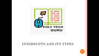 Interrupts of 8085 in Hindi, Lecture -4