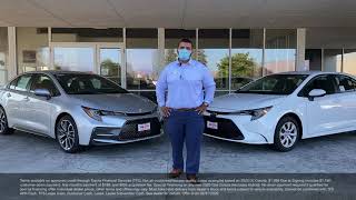 Special Offers on 2020 Corolla’s
