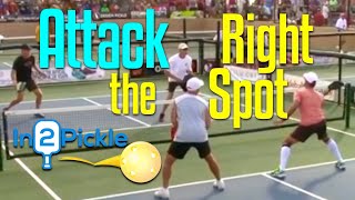 Pickleball Attack - Where To Hit It - In2Pickle