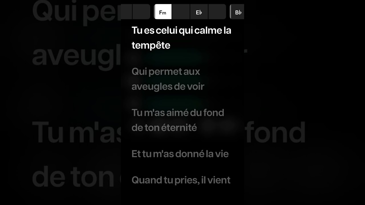 Playback - Quand je prie - Avec moises