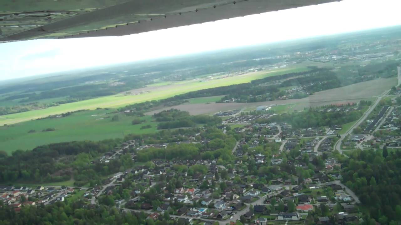 Flyg över Norrköping med Sven Biggles