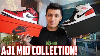 BEST AIR JORDAN 1 MID COLLECTION? (2020) | SneakerTalk