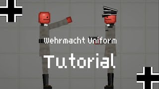 Wehrmacht Uniform tutorial ll MelonPlayground German soldier tutorial