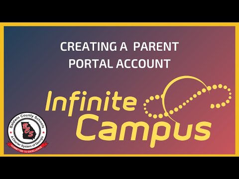 BCSD - Creating your Infinite Campus Parent Portal Account