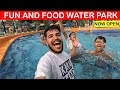 Biggest water slides fun n food water park 2024  biggest water park in delhi  water park slides