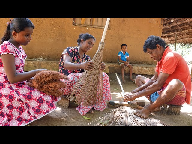 Eco-friendly handicrafts of people in my village. This is our way of life. .village kitchen recipe