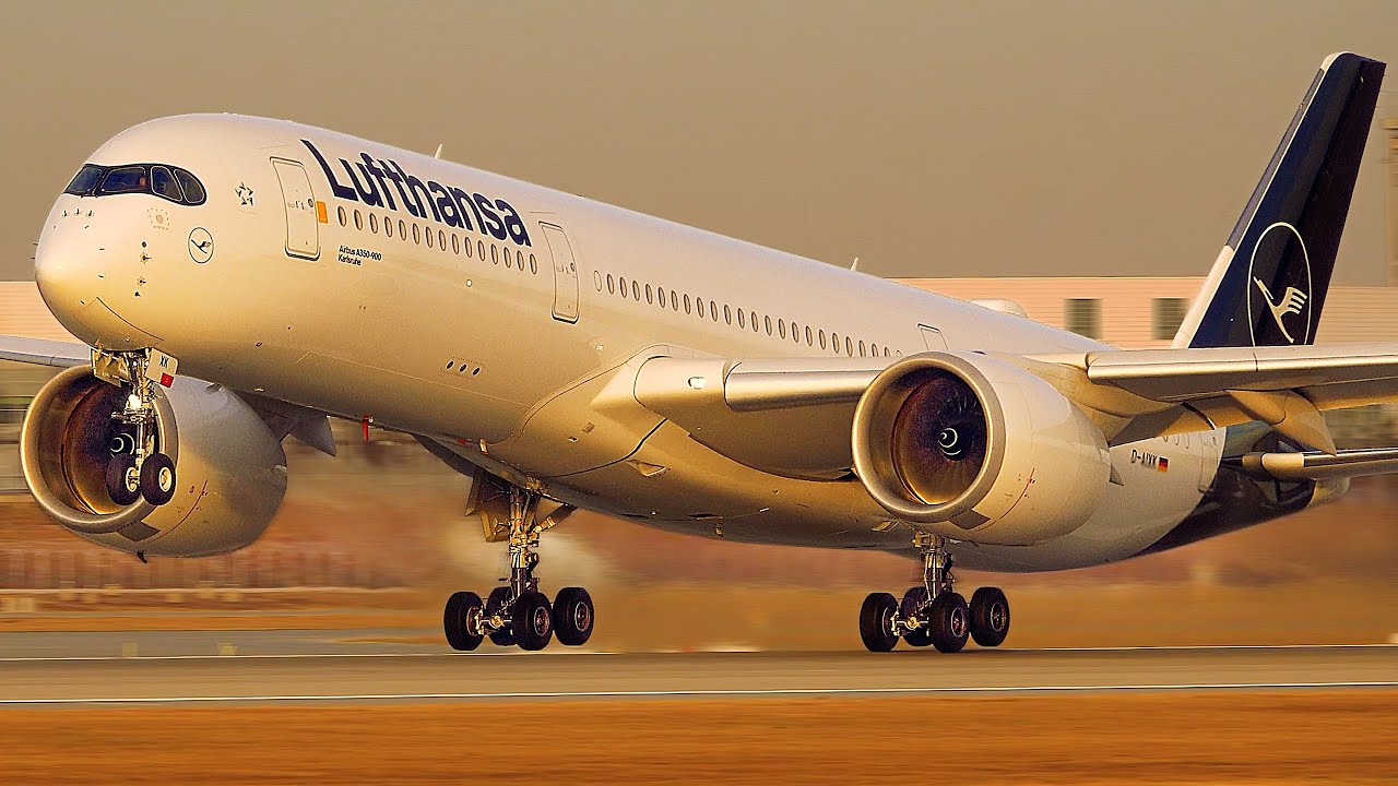 Aviation Munich Highlights | 27x Close-Up Landing & Take-Off incl. Impressive Sound