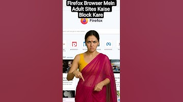 Firefox Mein Adult Sites Kaise Block Kare | Block Bad sites in Firefox - Hindi