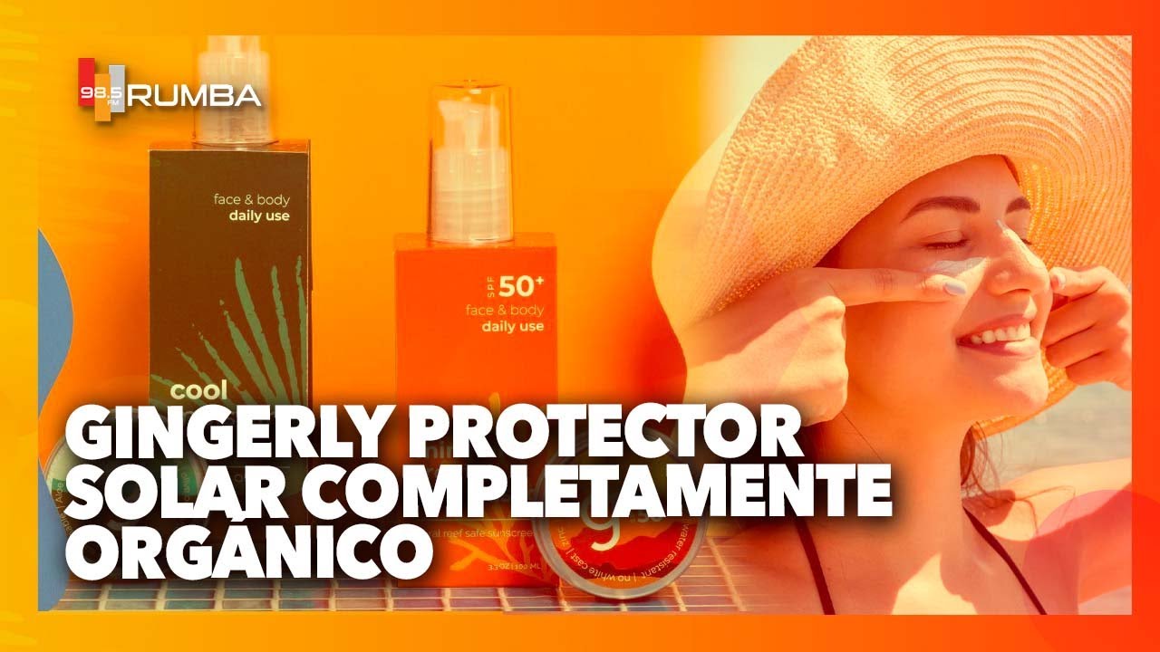 Laura Ortíz, creadora de Gingerly Tema Gingerly, protector solar