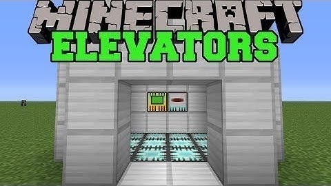 MAKING ELEVATOR IN MINECRAFT 1.13 PRE RELEASE