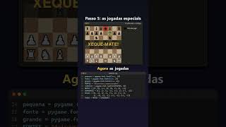 Fiz um xadrez completo em Python