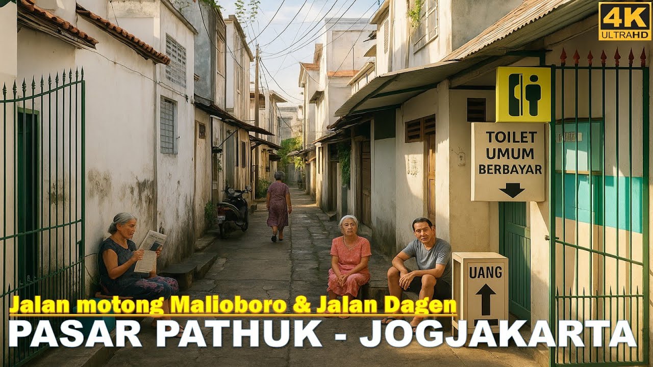 walking around Pasar Pathuk Jogjakarta‼️daerah asal Bakpia Pathuk oleh oleh Khas Yogyakarta