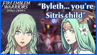 Rhea knows that Byleth is Sitri's kid - Fire Emblem Warriors Three Hopes