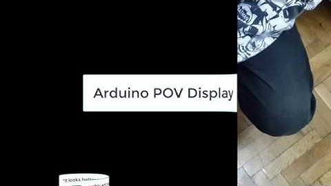POV Display Arduino NANO