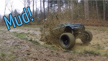Traxxas Xmaxx 8s & Slash 4x4 vxl Mudding!