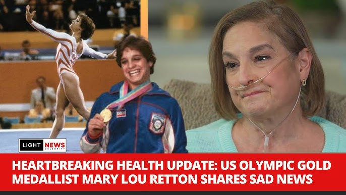 Dying Olympic Gold Medalist Mary Lou Retton Shares Her Battle With Rare Pneumonia
