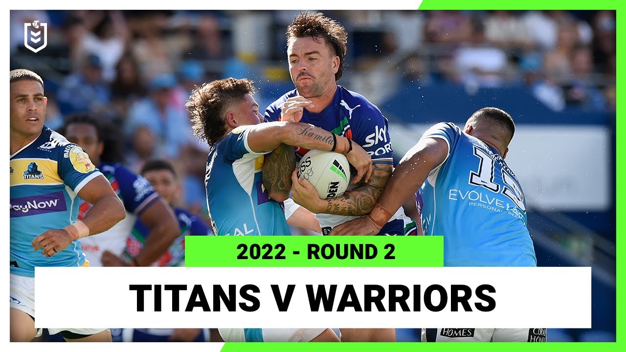 Gold Coast Titans v New Zealand Warriors Round 2, 2022 Full Match