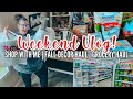 WEEKEND VLOG | 🍁 Fall decor haul | SHOP WITH ME | hobby lobby & TJ MAXX HAUL | mobile home living