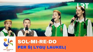 „Sol-mi-re-do“ - „Per šį lygų laukelį“ | „Dainų dainelė 2024“