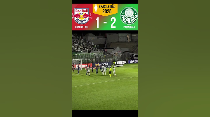 Bragantino 1 x 2 Palmeiras - #brasileirão 2025 1º Turno #bragantino #palmeiras