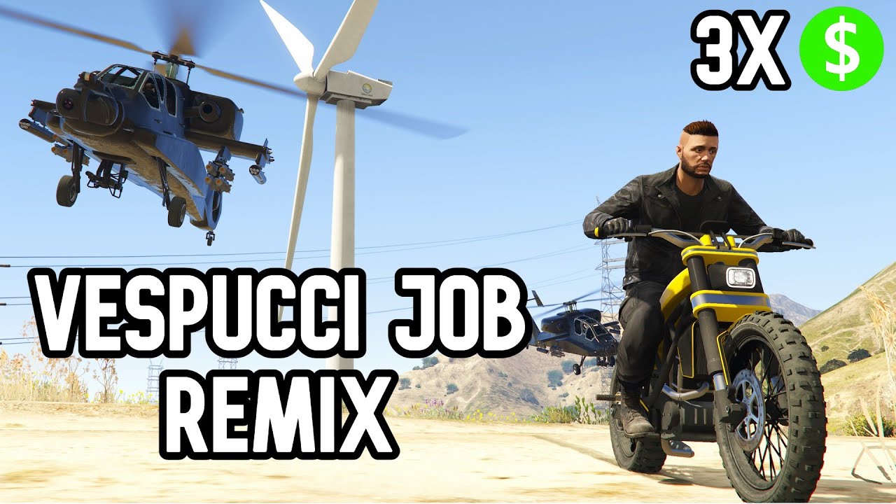 How To Play Vespucci Job Gta 5 Gta 5 The Vespucci Job Remix - Triple Money & RP This Week - YouTube