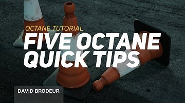 Five Octane Quick Tips In Cinema 4D