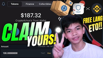 HOW TO GET FREE TRUST WALLET TOKEN (TWT) ON BINANCE AIRDROP | TRANSFER TWT & TRADE SIMPLE
