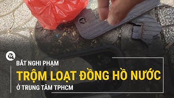 Bắt nghi phạm trộm loạt đồng hồ nước ở trung tâm TPHCM | Truyền hình Quốc hội Việt Nam