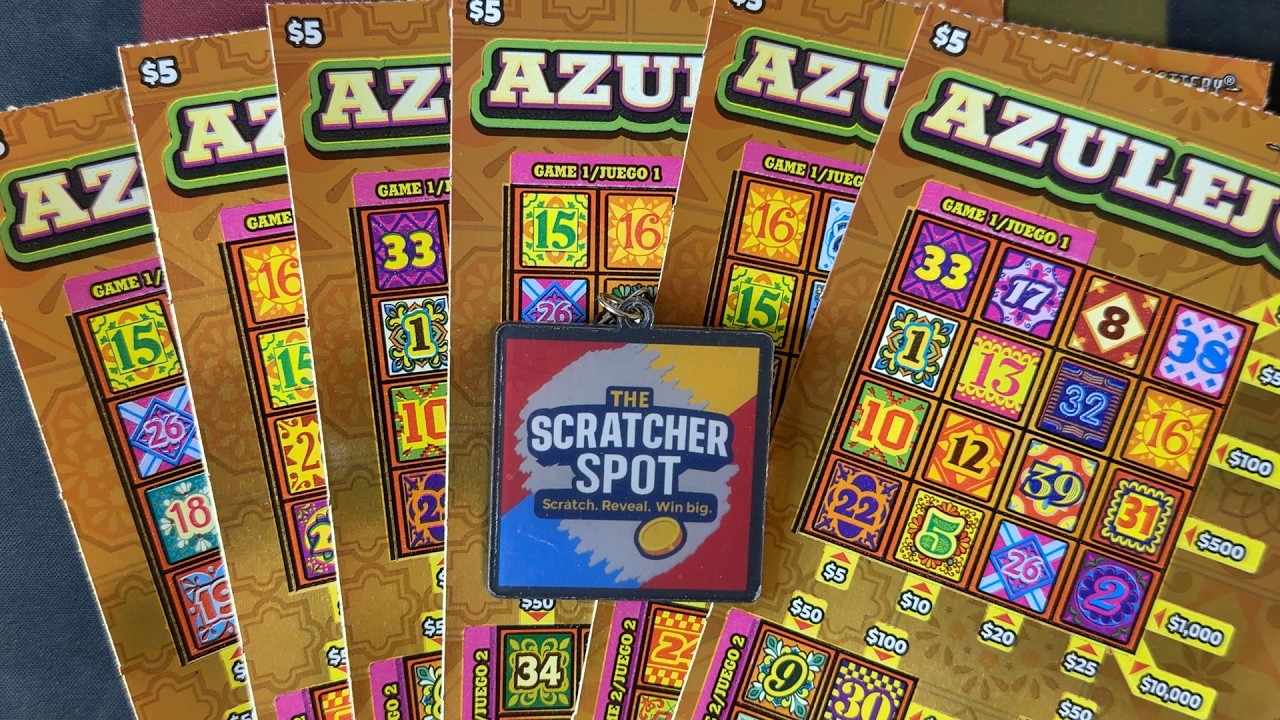 6 AZULEJOS TICKETS!! | $30 TEXAS LOTTERY SESSION - YouTube