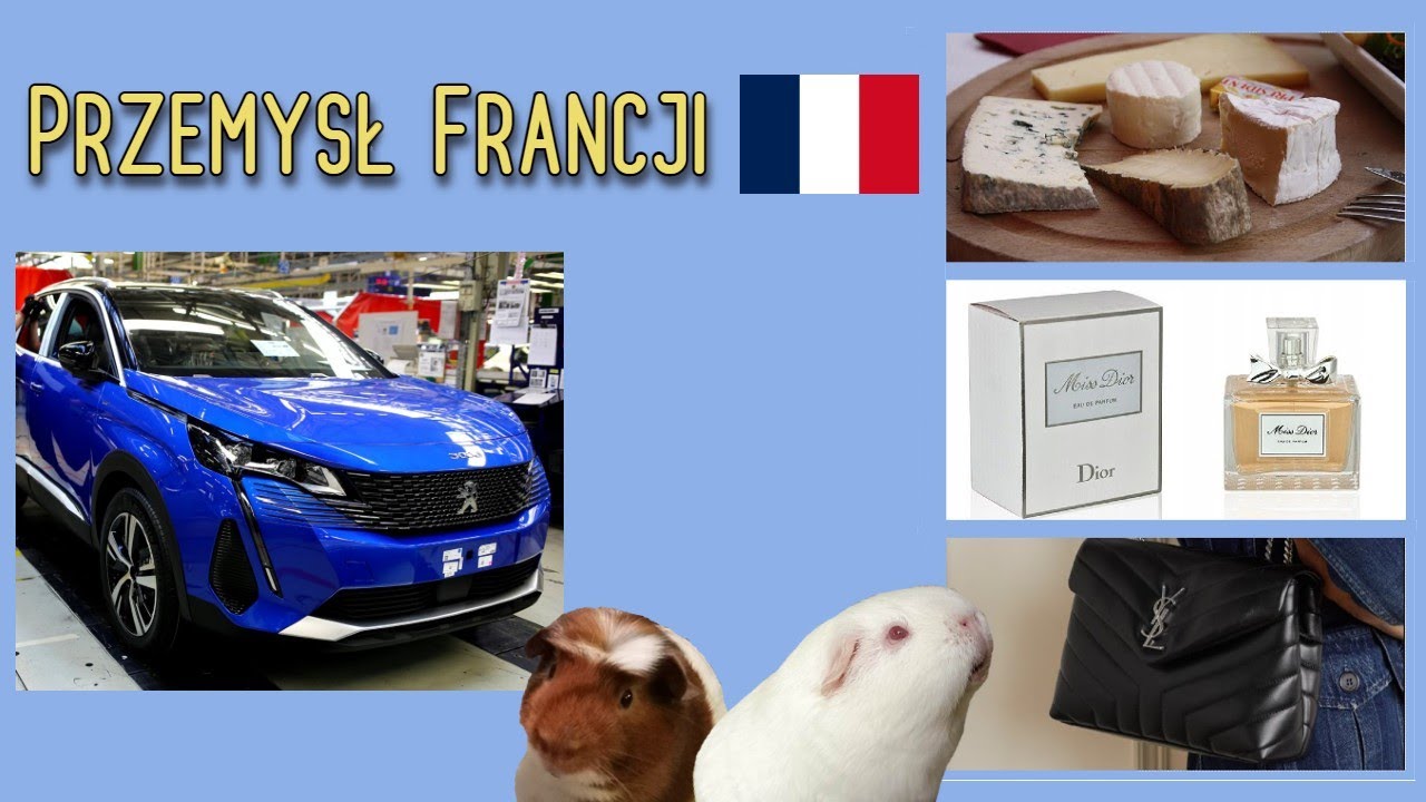 Przemysł I Usługi We Francji Przemysł Francji i jego produkty (geografia - lekcja dla klasy 6 online