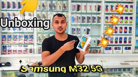Samsung Galaxy M32 5G Unboxing and Review Hindi 🤘#samsung