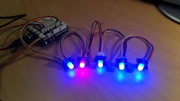 SimpleCycle through colors using Arduino and a P9813