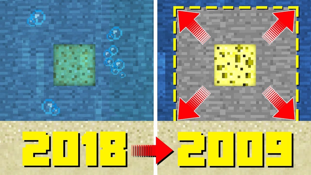 redstone clock How Minecraft Blocks USED to Work