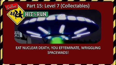 Xin Plays: Simpsons Hit And Run (PS2) Part 15: Level 7 (Collectables)