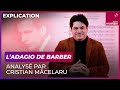 Capture de la vidéo Pourquoi L'adagio De Barber Est Si Bouleversant ? Par Cristian Măcelaru - Culture Prime