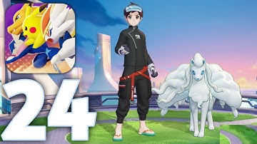 Pokemon Unite Mobile Gameplay Walkthrough Part 24 - Alolan Ninetales (ios,Android)